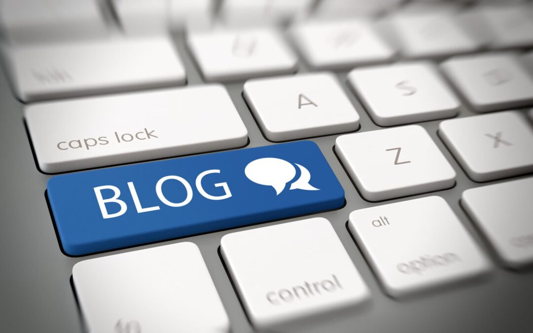 Online blog and blogspot concept